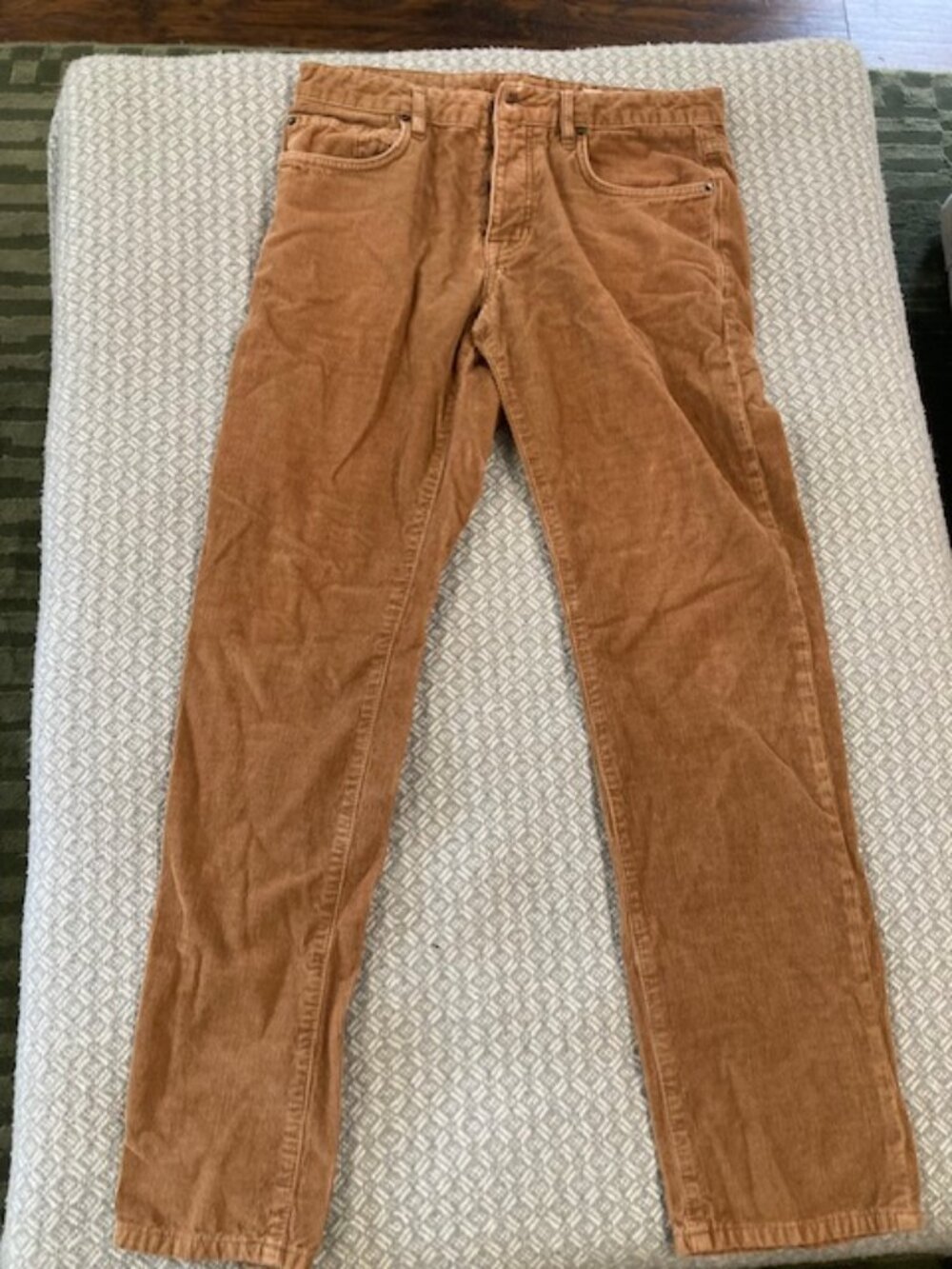 Boden Men's Corduroy Pants Need Repairs